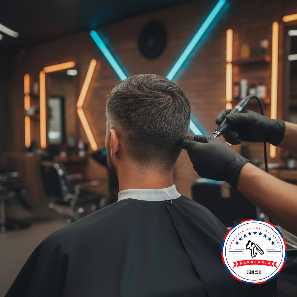 Pigmentação de cabelo e barba